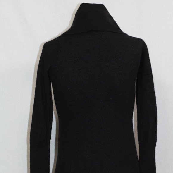 Cynthia Rowley Black Wool Dress - Picture 12 of 15